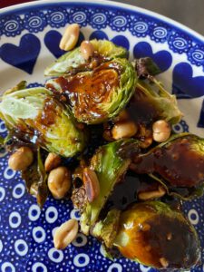 Kung Pao Brussel Sprouts